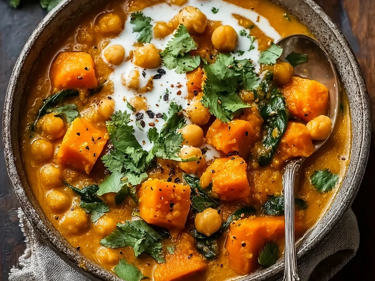 Hearty Sweet Potato Chickpea Curry: A Weeknight Favorite - Image 2