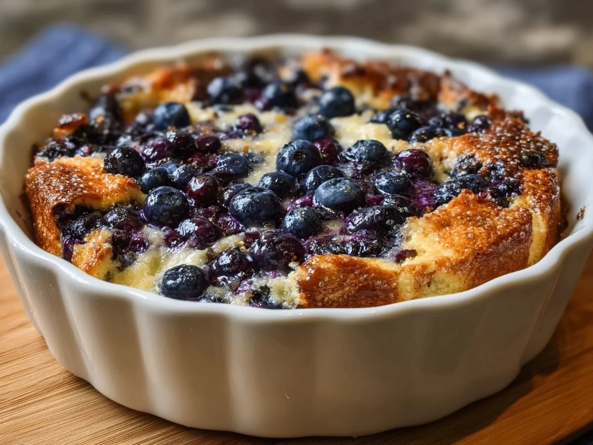 High-Protein Blueberry Cottage Cheese Breakfast Bake - Image 1