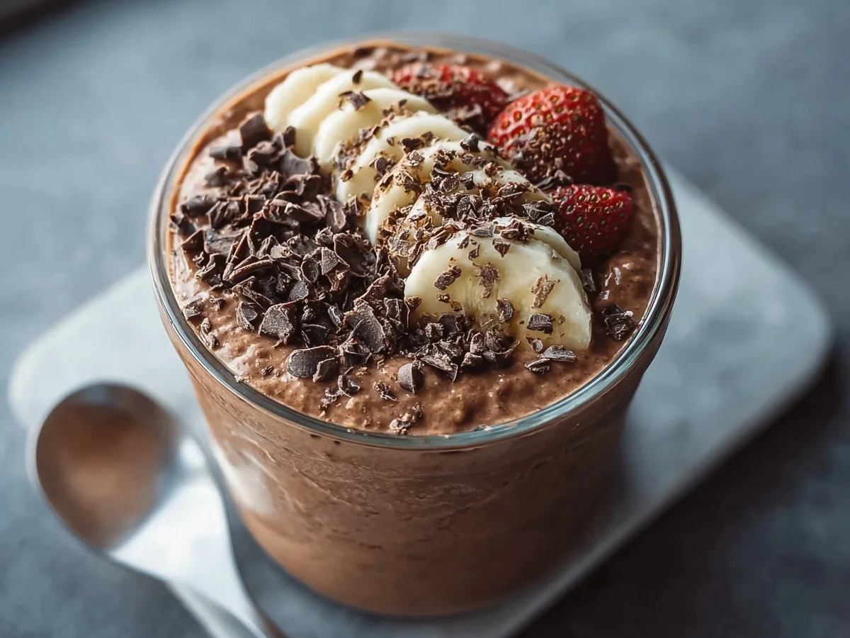 High Protein Brownie Batter Overnight Oats - Image 2