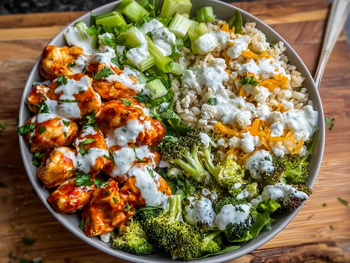 High-Protein Buffalo Chicken Meal Prep Bowls - Image 1