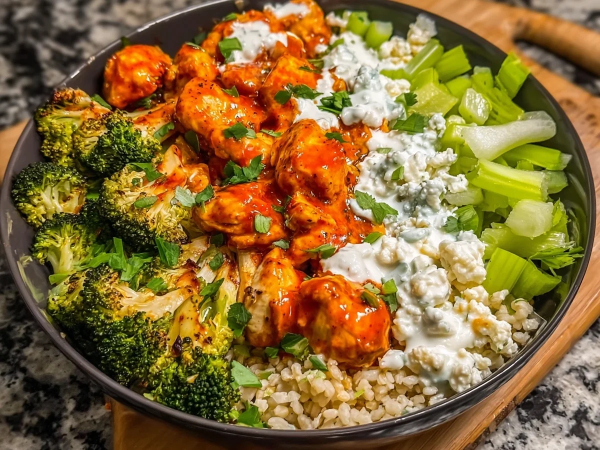 High-Protein Buffalo Chicken Meal Prep Bowls - Image 2