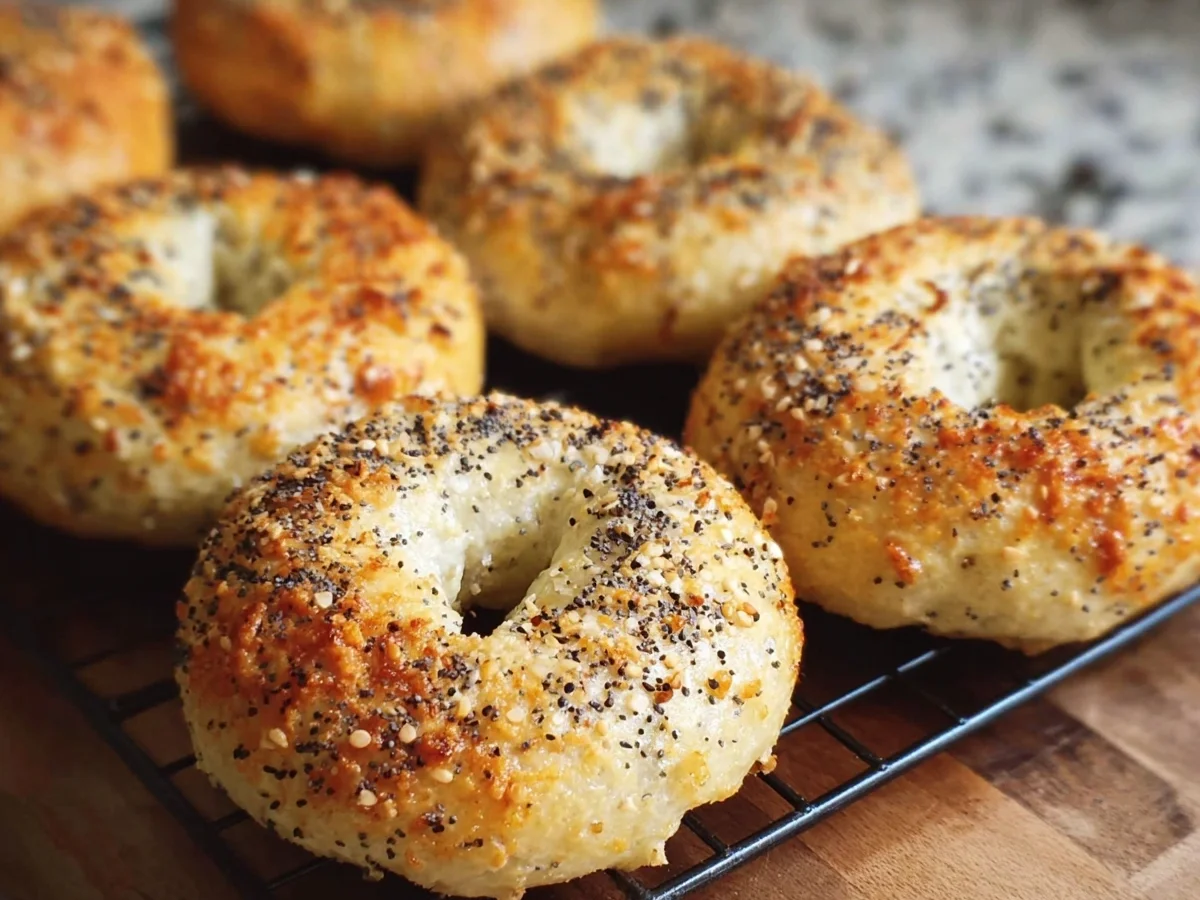 High Protein Cottage Cheese Bagels - Image 1