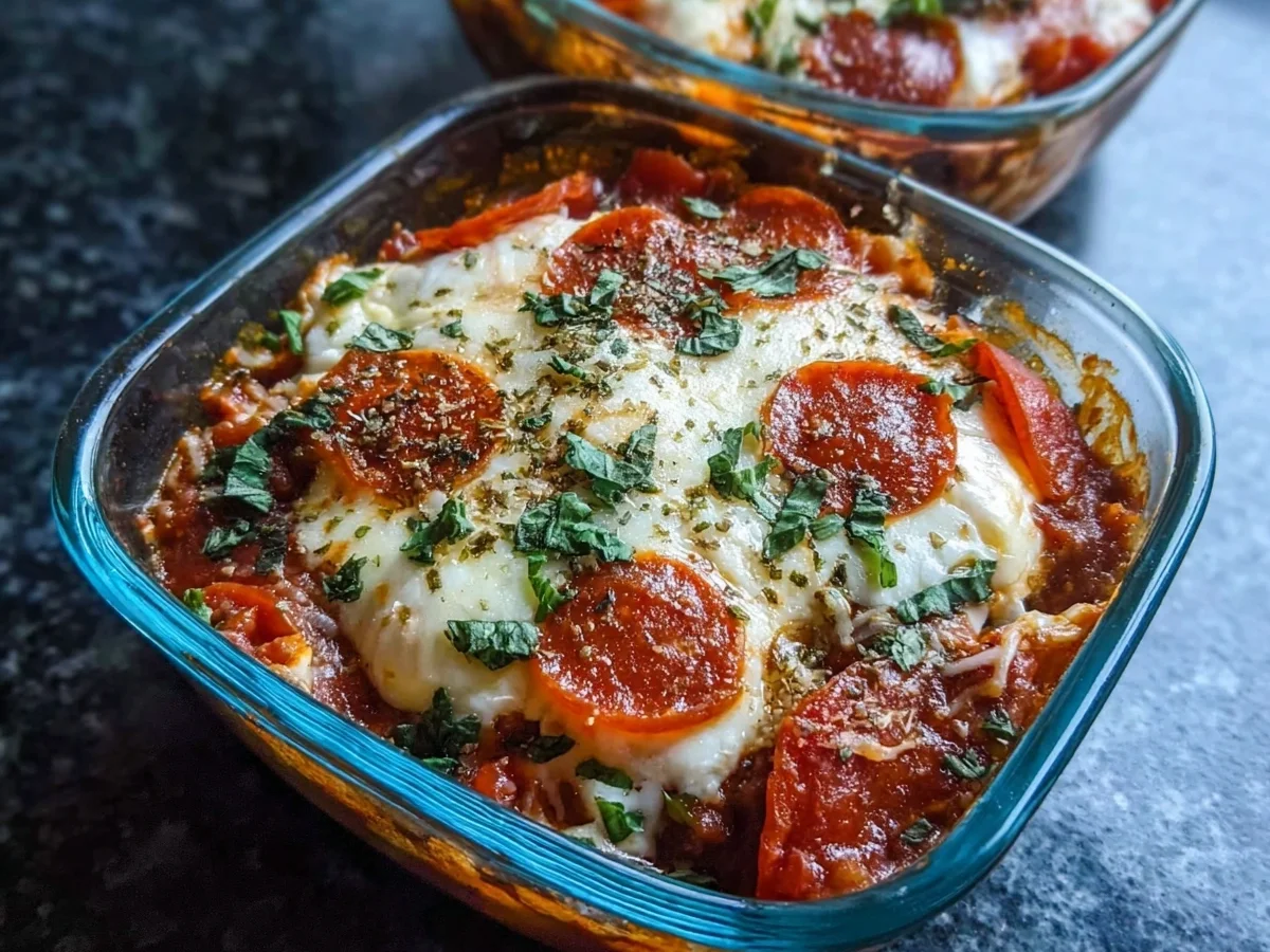High Protein Cottage Cheese Pizza Bowl: Quick & Easy - Image 1