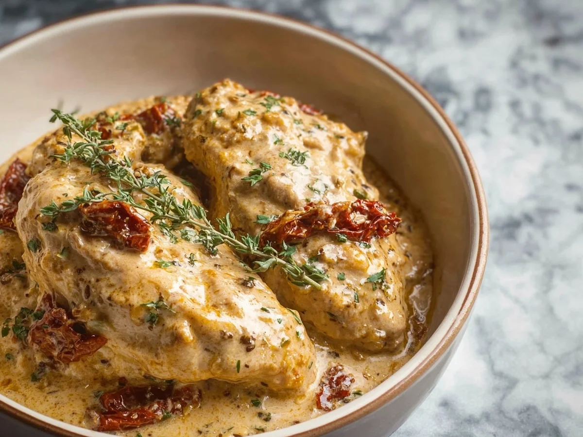 High Protein Crockpot Marry Me Chicken: Creamy & Low Carb - Image 2