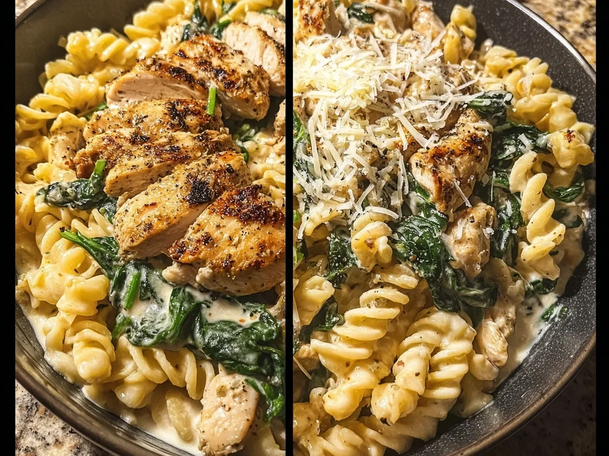 High Protein Garlic Parmesan Pasta Bowls: Quick Meal Prep - Image 2