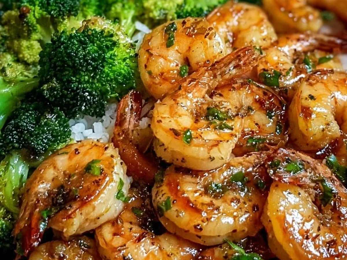 High-Protein Honey Garlic Shrimp: Quick Weeknight Dinner - Image 1