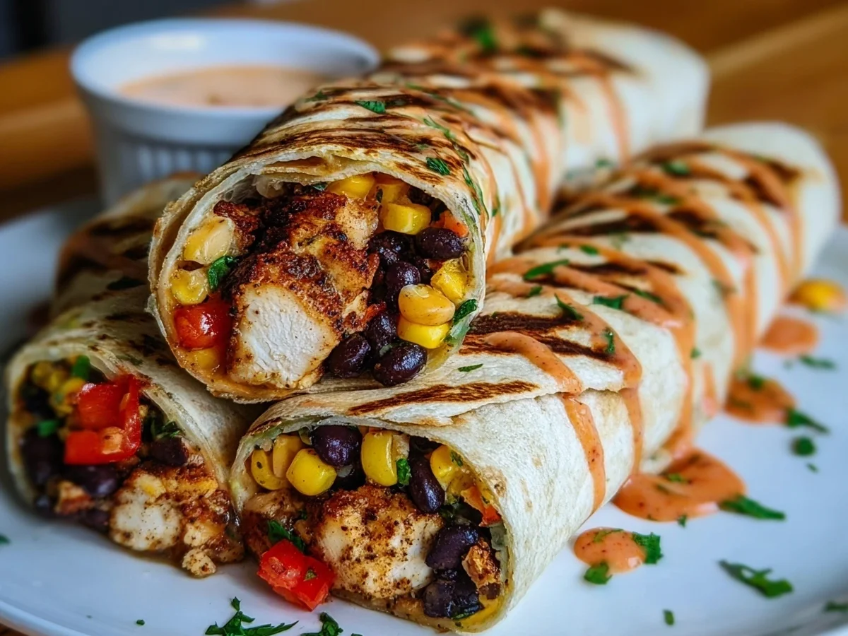 High-Protein Southwest Chicken Wraps in 20 Minutes - Image 2