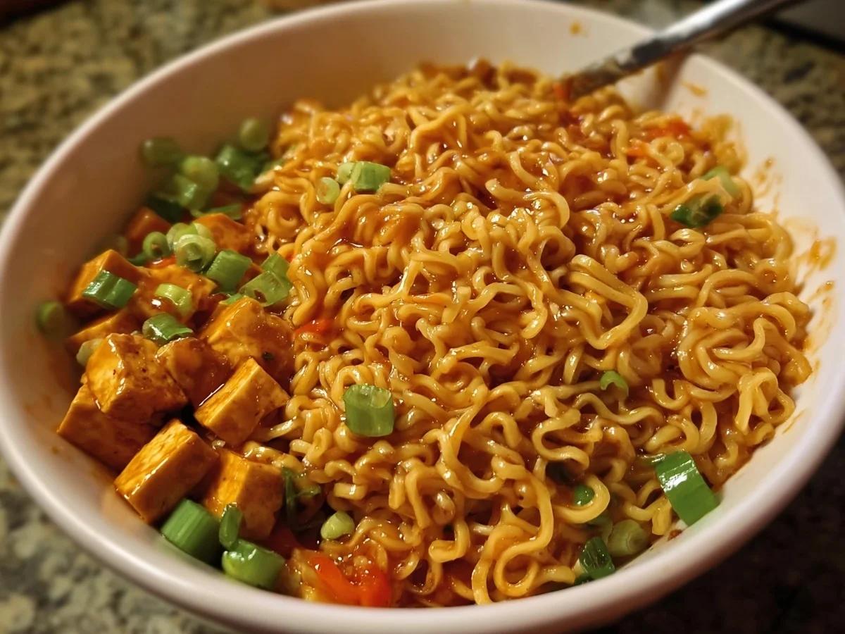 High Protein Vegan Saucy Ramen Noodles - Image 2