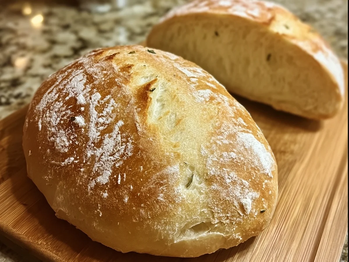 Homemade Crusty Italian Bread Recipe - Image 1
