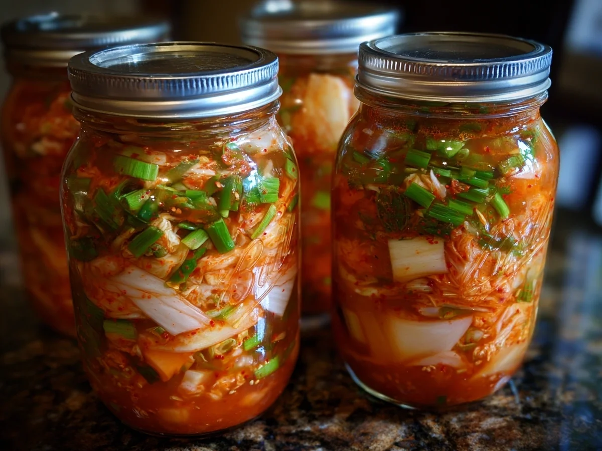 Homemade Korean Fermented Cabbage Kimchi Recipe - Image 2
