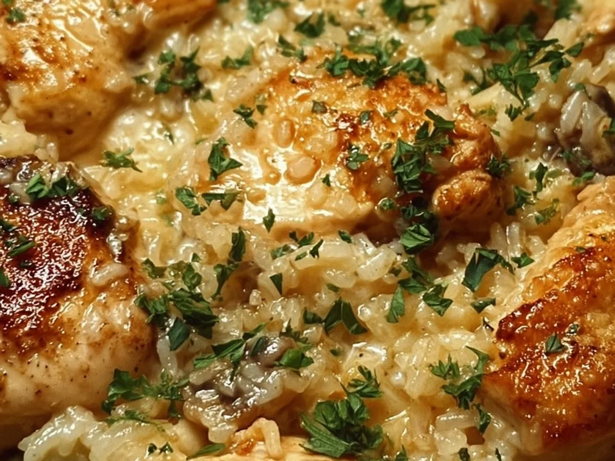 Homestyle Chicken & Rice Bake: Easy Casserole Comfort - Image 1