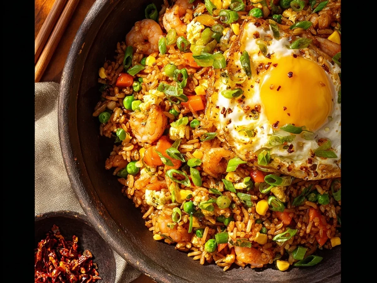 Homestyle Classic Fried Rice Recipe: Quick Weeknight Meal - Image 1