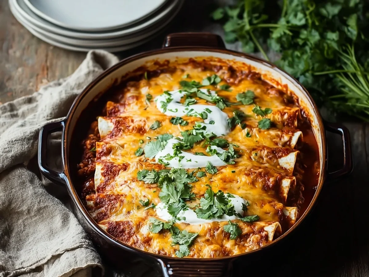 Homestyle Ground Beef Enchiladas: Simple Weeknight Comfort - Image 2