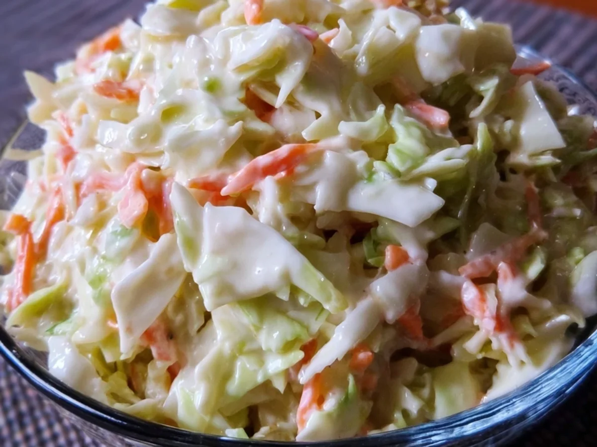 Homestyle KFC Coleslaw Copycat: Tangy & Creamy Side - Image 2