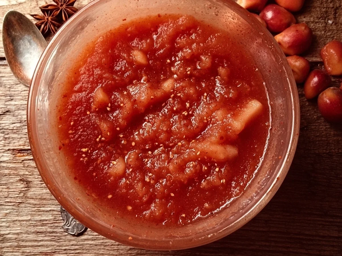 Homestyle Red Hot Applesauce: A Sweet Heat Treat - Image 1