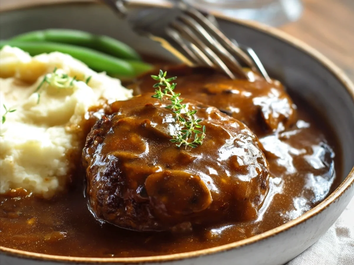 Homestyle Salisbury Steak Recipe: A Nostalgic Dinner - Image 2