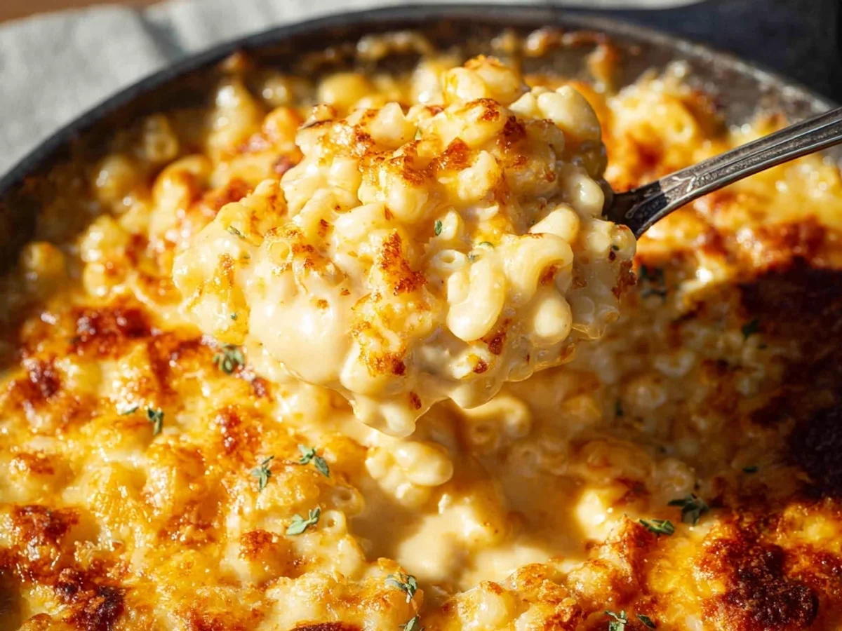 Homestyle Soul Food Baked Mac and Cheese Recipe - Image 1
