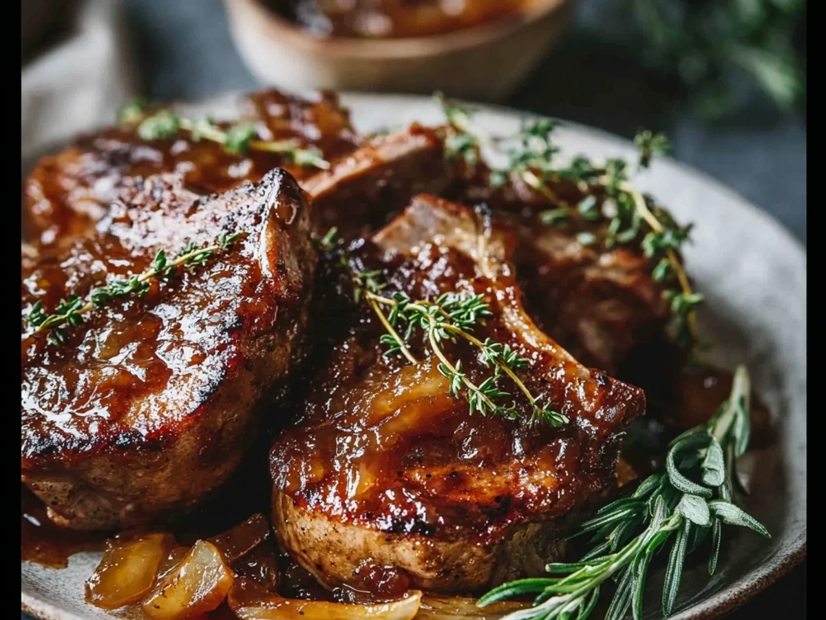 Juicy Apple Butter Lamb Chops: Quick Skillet Recipe - Image 2