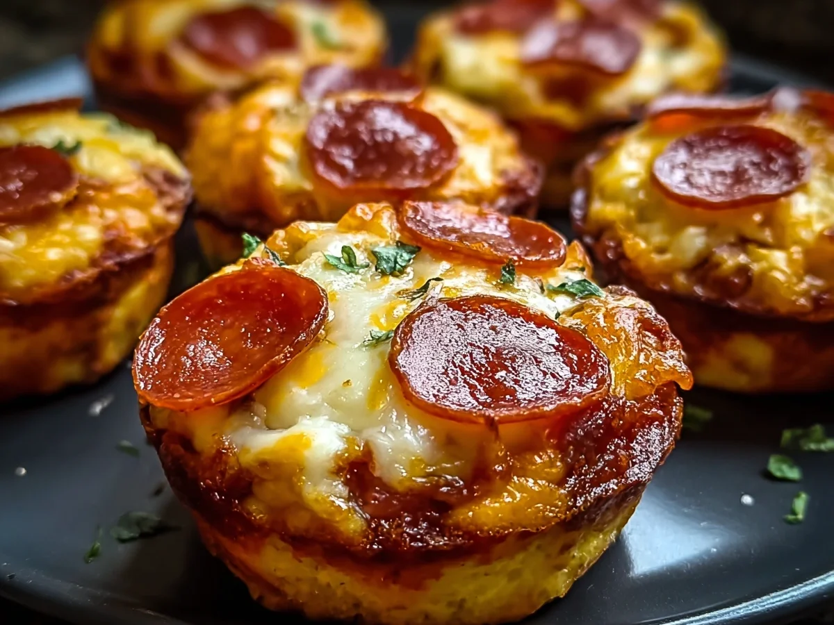 Keto Carnivore Pizza Muffins: Savory Breakfast & Snack - Image 2