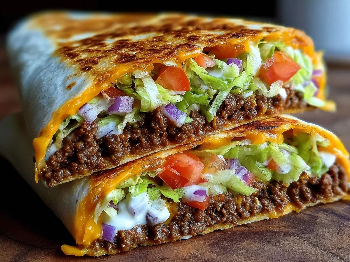 Keto Crunchwraps: Low-Carb, High-Protein Dinner Recipe - Image 1