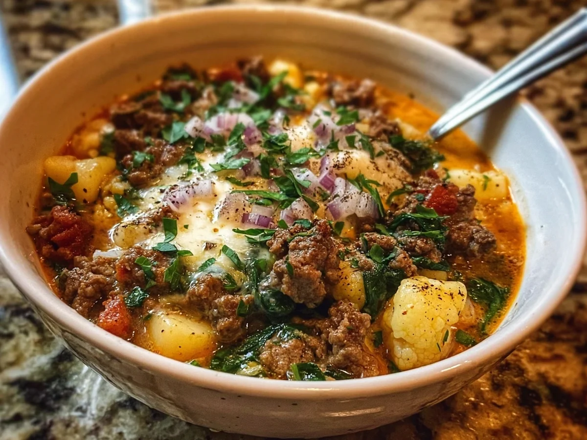 Keto Protein Soup: Hearty Meal Prep Comfort - Image 1