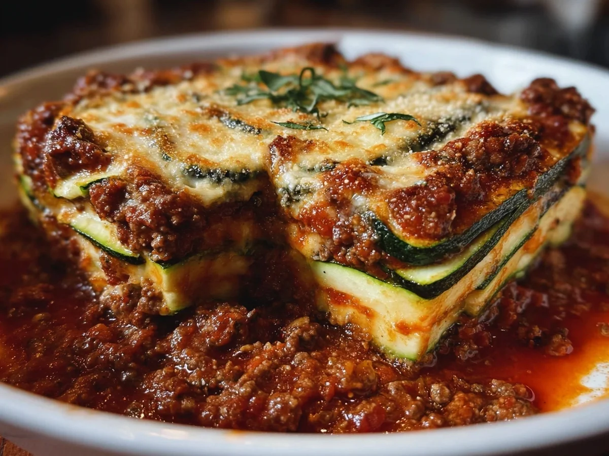 Keto Zucchini Lasagna: Low Carb Main Course - Image 2