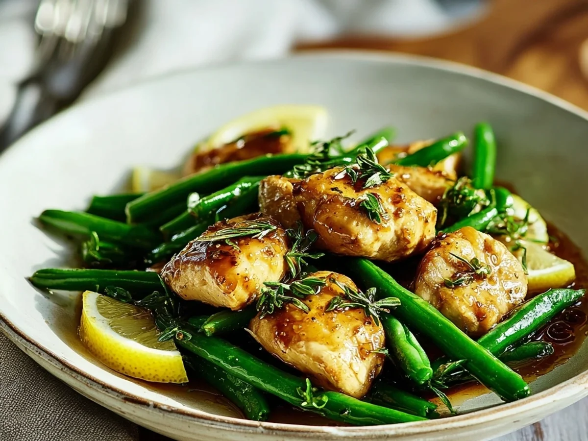 Lemon Garlic Chicken with Green Beans: Your Simple Meal - Image 2