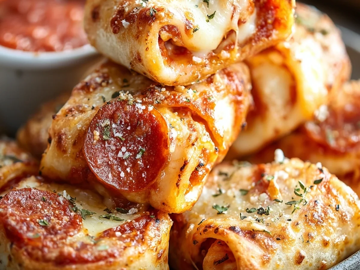Low-Calorie Pizza Rolls: Speedy 3-Ingredient Bites - Image 1