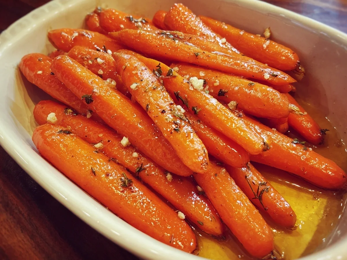 Maple Glazed Carrots: Easy Sweet Side Dish Recipe - Image 1