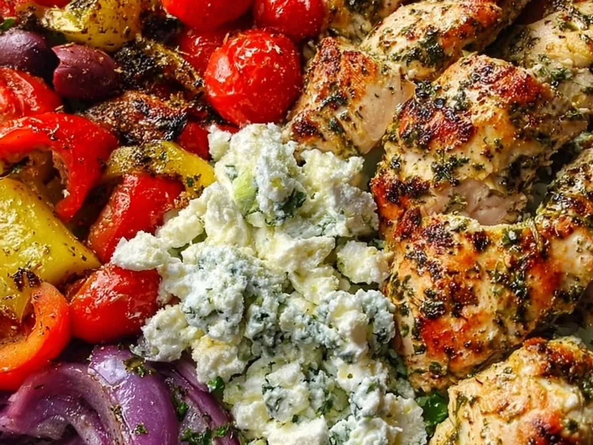 Mediterranean Greek Chicken Bowls for Meal Prep - Image 1