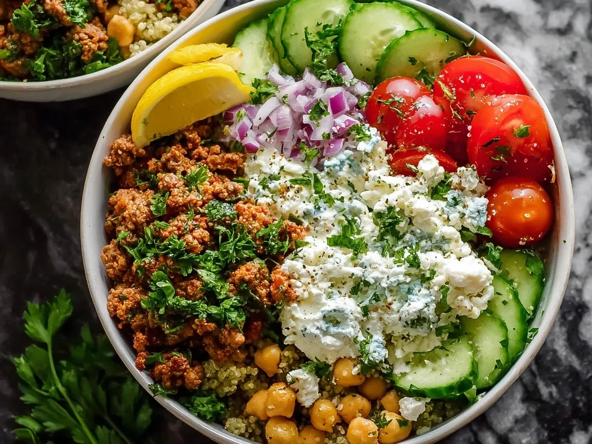 Mediterranean Ground Turkey Bowls: Healthy Meal Prep - Image 2