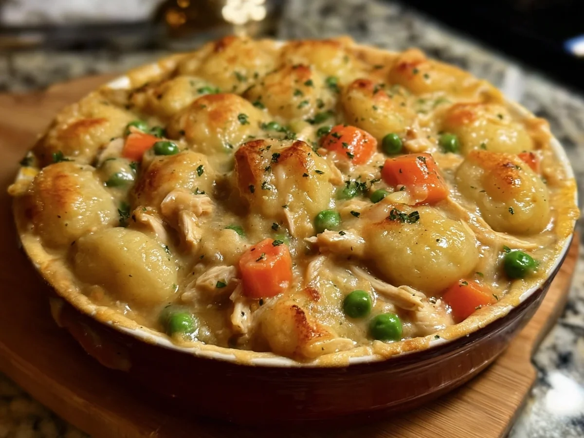 One Pot Gnocchi Chicken Pot Pie for Easy Dinners - Image 2