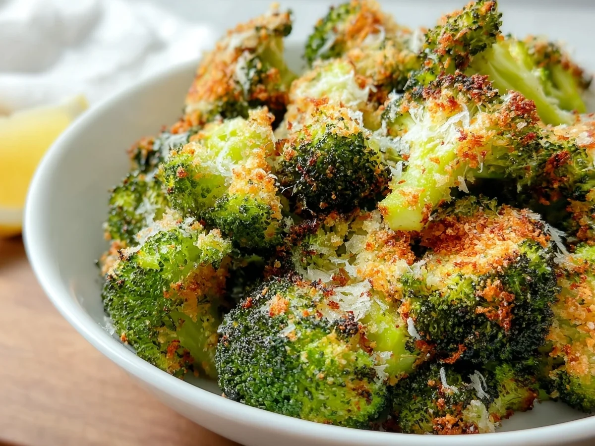 Parmesan Crusted Broccoli: Crispy Roasted Florets - Image 2