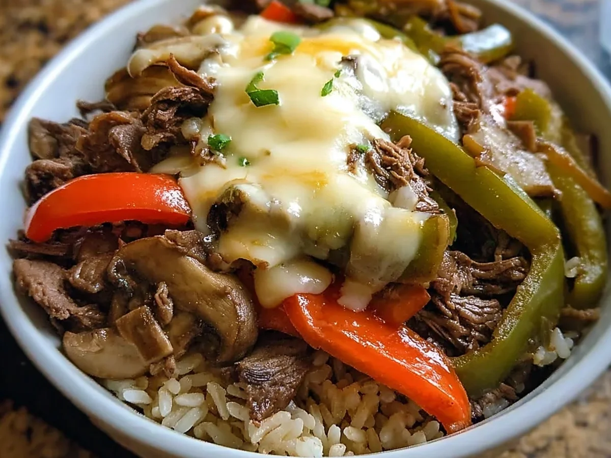 Philly Cheesesteak Bowls: High-Protein Meal Prep - Image 1