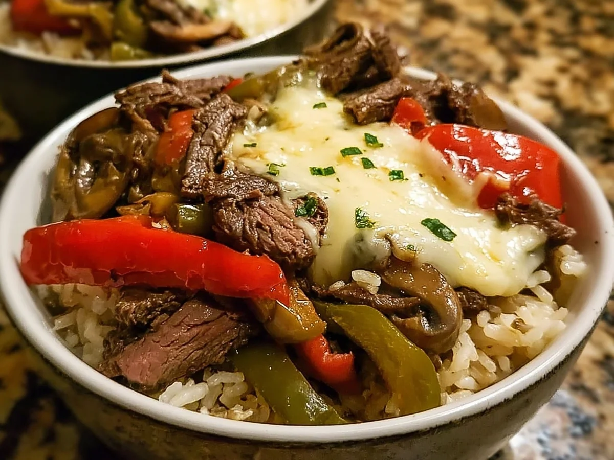Philly Cheesesteak Bowls: High-Protein Meal Prep - Image 2