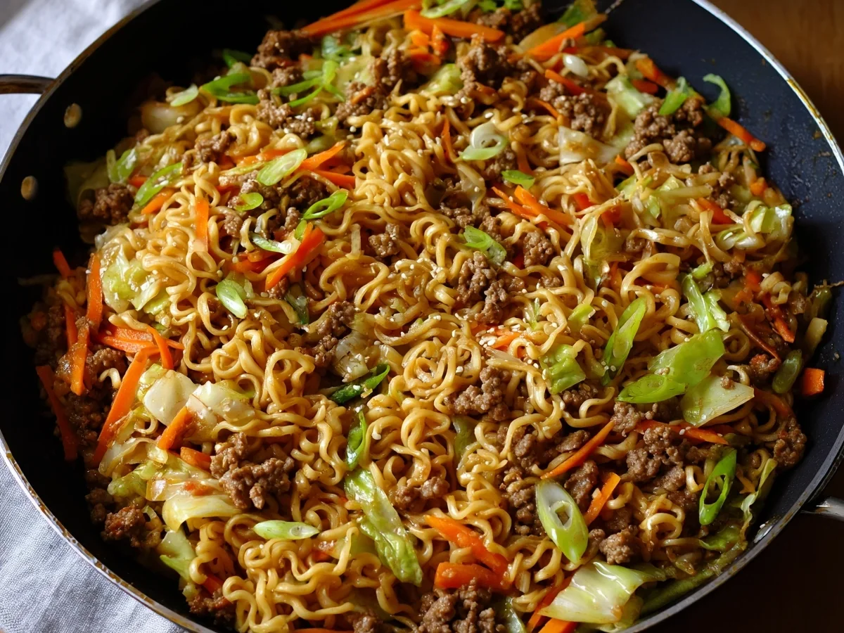 Potsticker Noodle Bowls: Easy 30-Min Asian Skillet Meal - Image 1