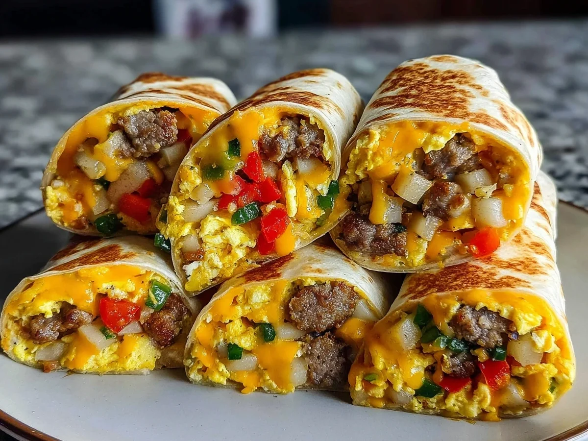 Protein Breakfast Burritos: Freezer-Ready Meal Prep - Image 2
