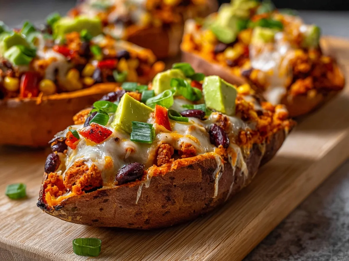 Protein Sweet Potato Boats: Easy & Healthy Dinner - Image 2