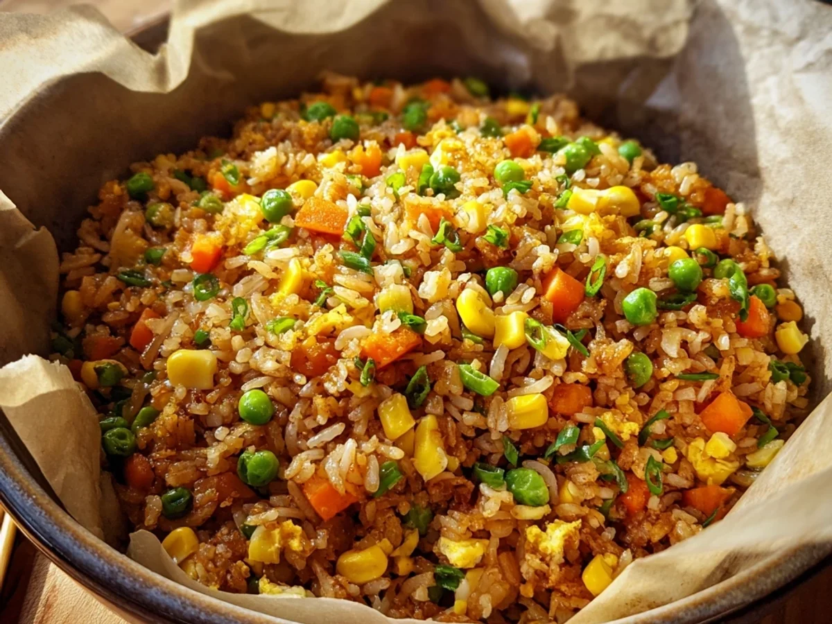 Quick Air Fryer Fried Rice: Crispy, Flavorful & Ready Fast - Image 1