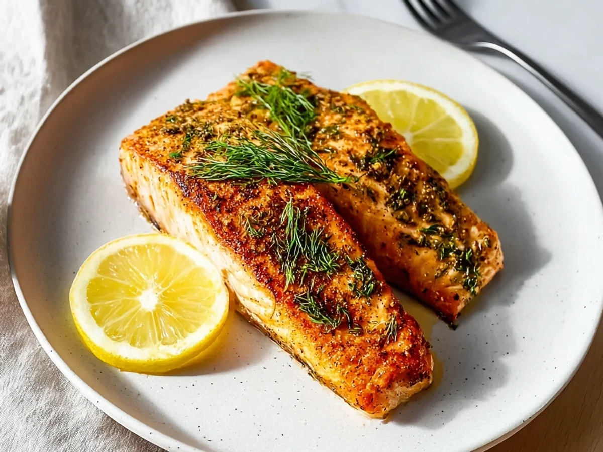 Quick Air Fryer Salmon: Crispy, Flaky & So Simple - Image 1