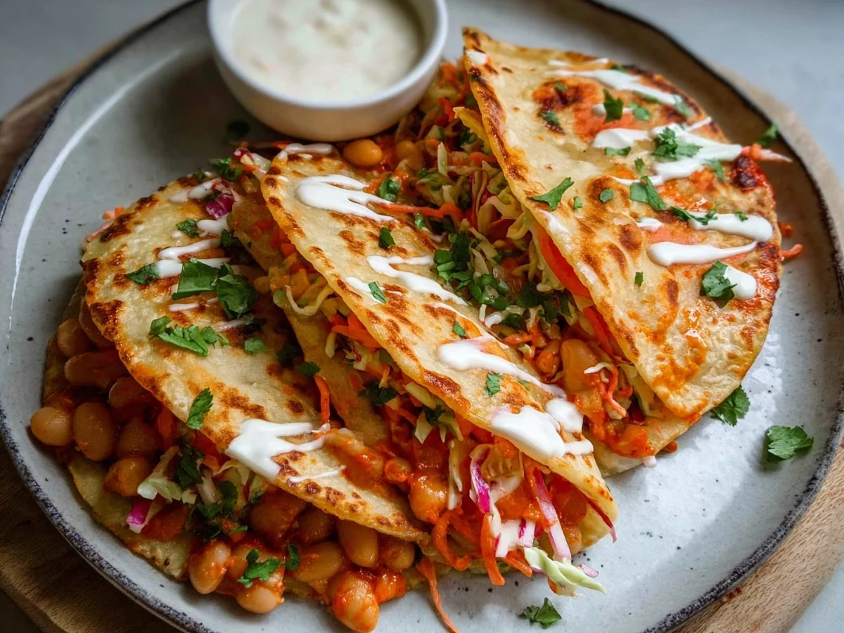 Quick Buffalo White Bean Tacos - Image 1
