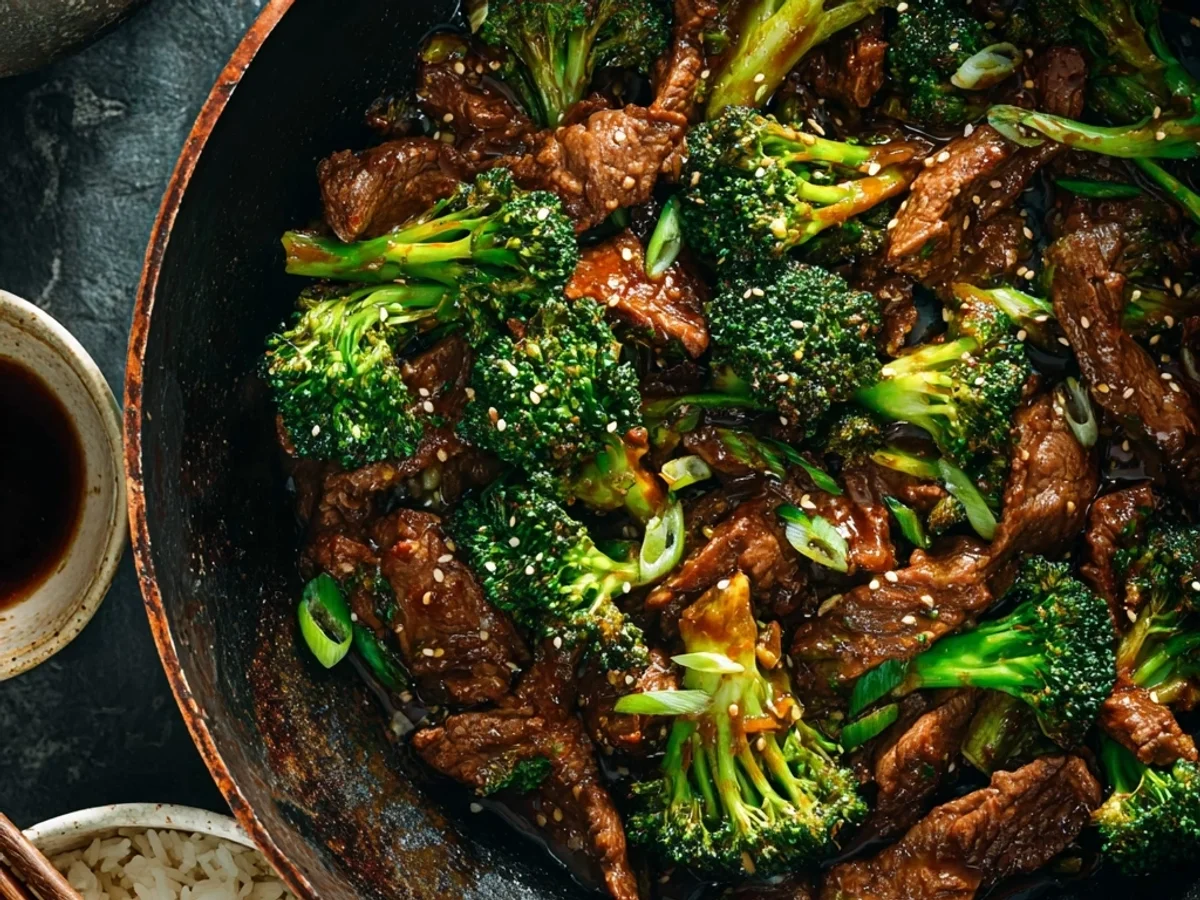 Quick Chinese Beef & Broccoli Stir-Fry Dinner - Image 2