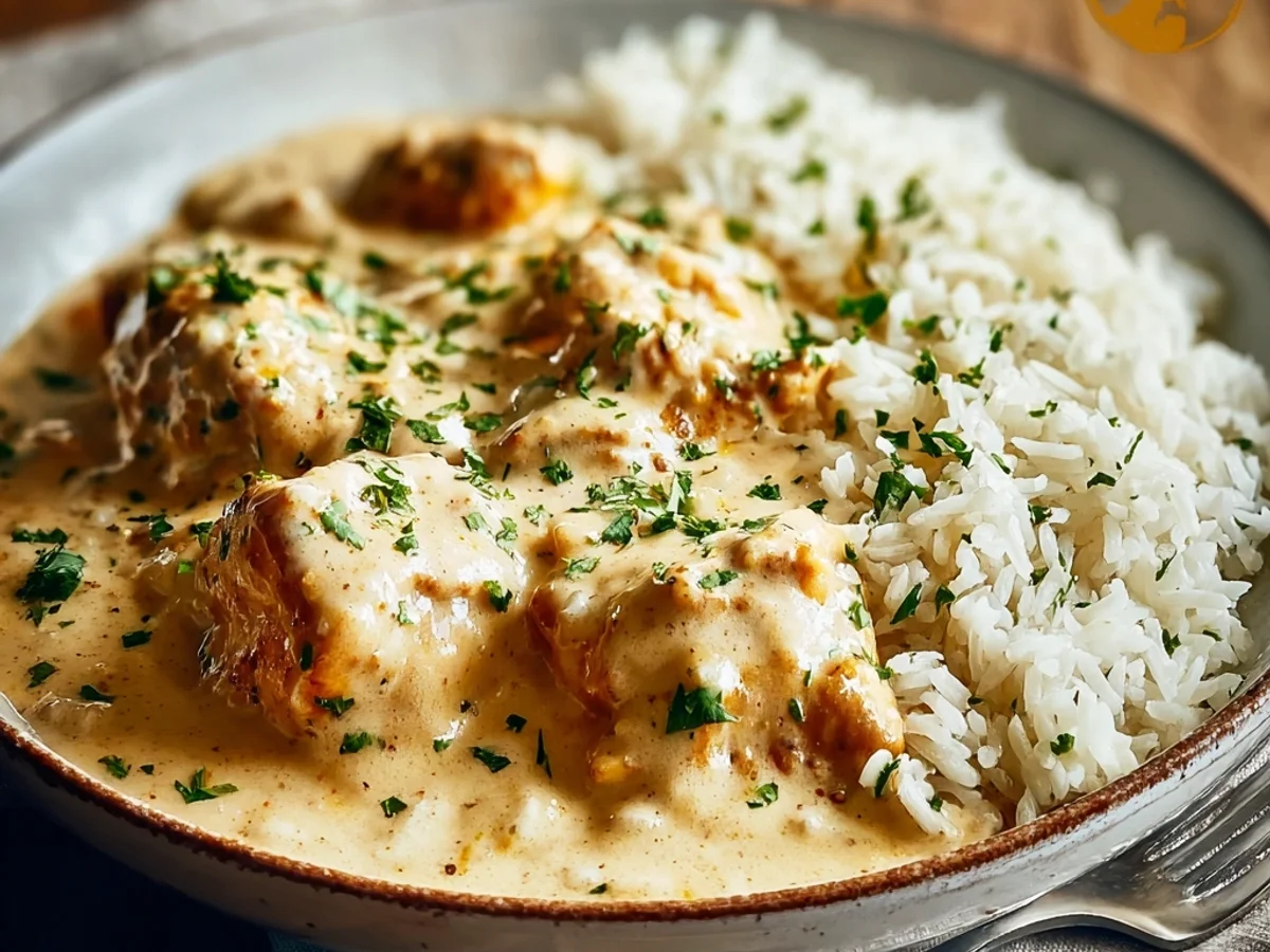 Quick & Easy Creamy Smothered Chicken & Rice for Weeknights - Image 1