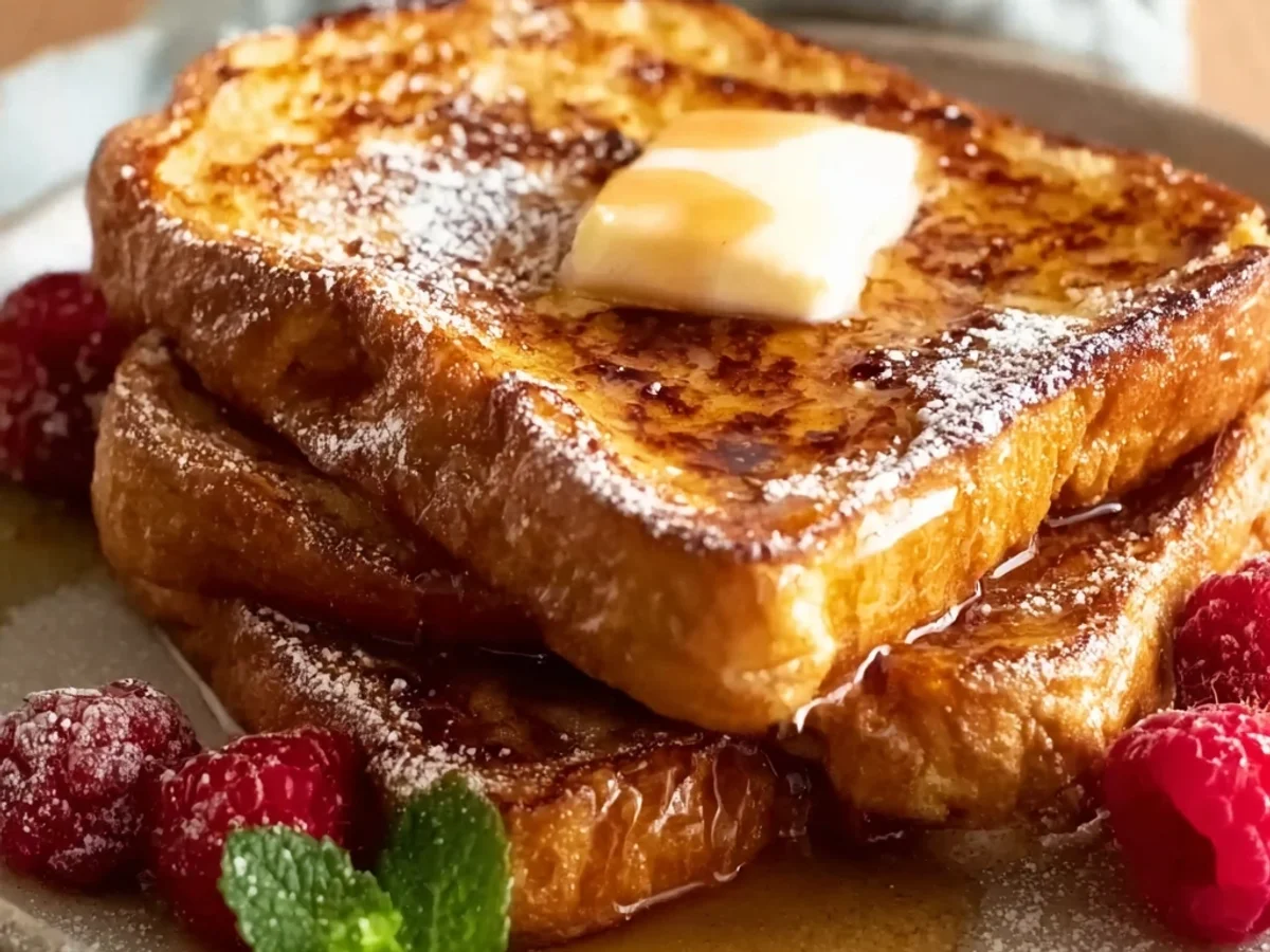 Quick French Toast: Fluffy, Golden Morning Bliss - Image 1