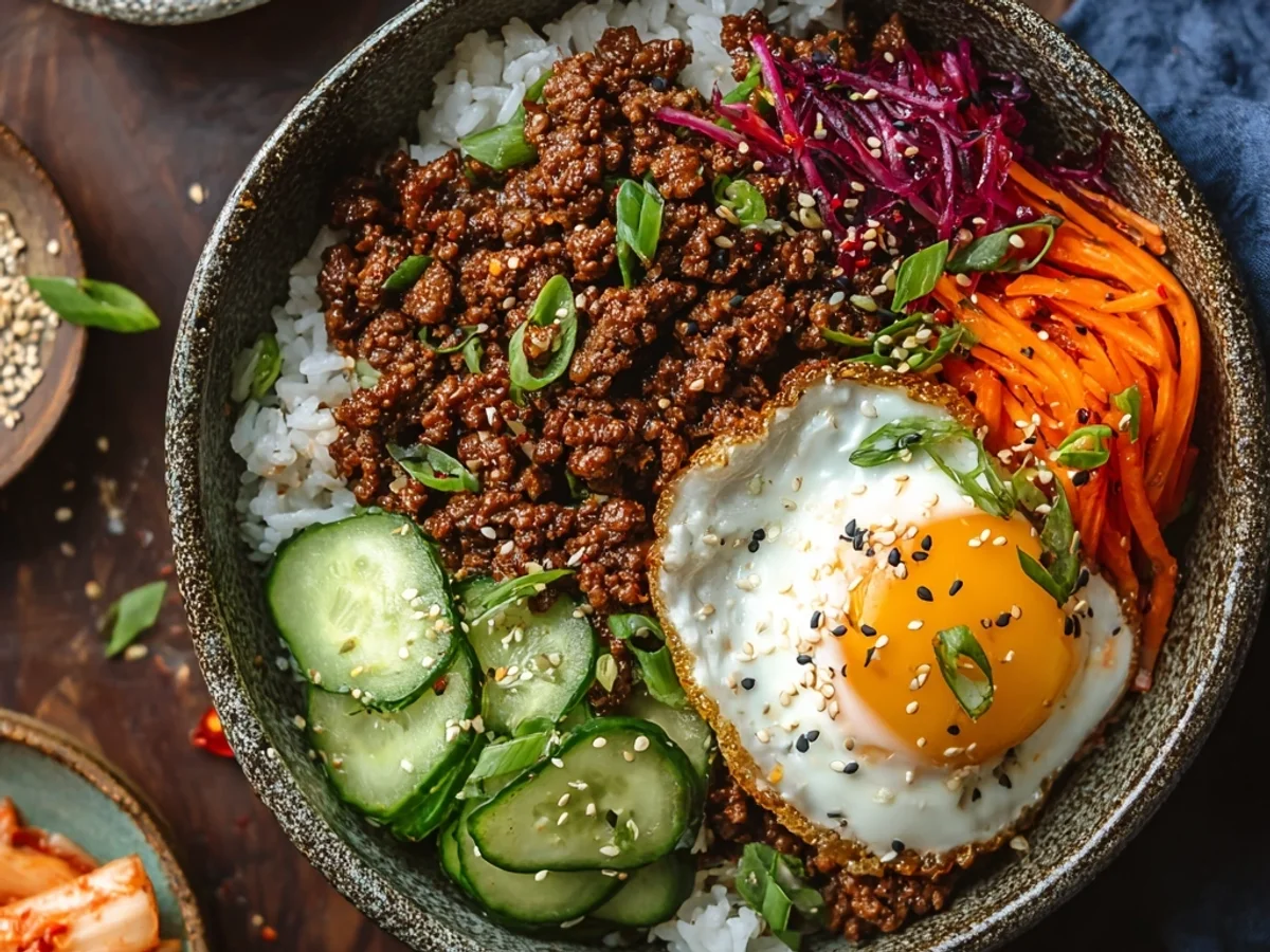 Quick Korean Ground Beef Bowl: Weeknight Flavor - Image 2