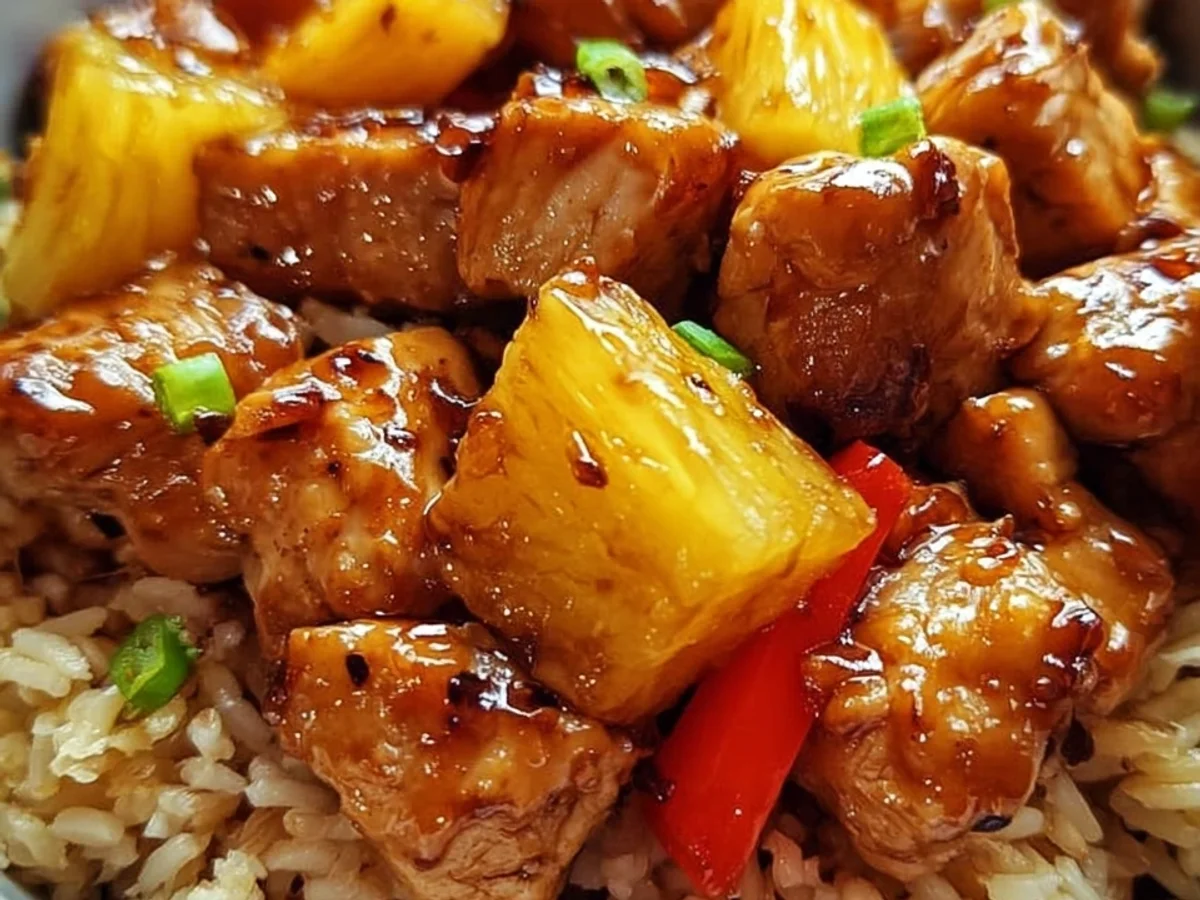 Quick Pineapple Chicken and Rice: Sweet & Savory Dinner - Image 2