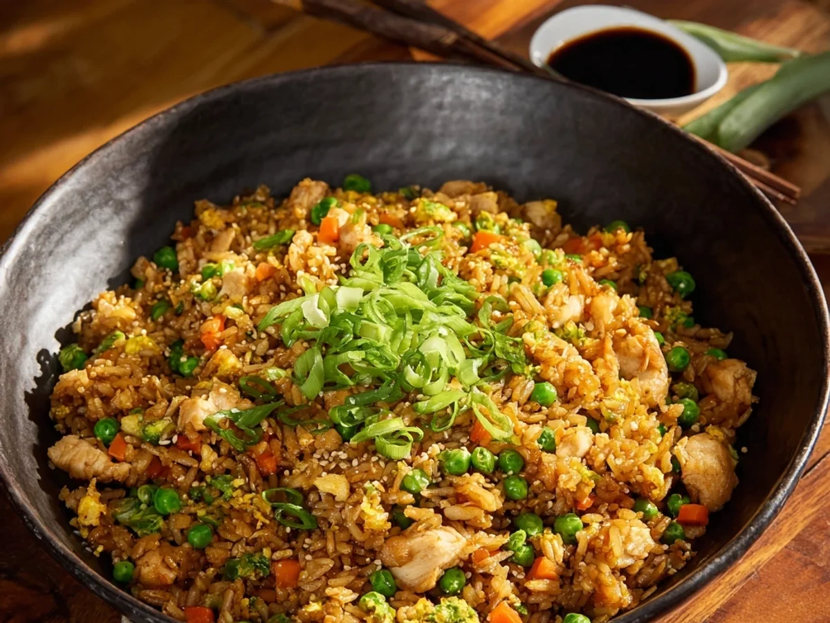Quick Restaurant Style Chicken Fried Rice at Home - Image 2