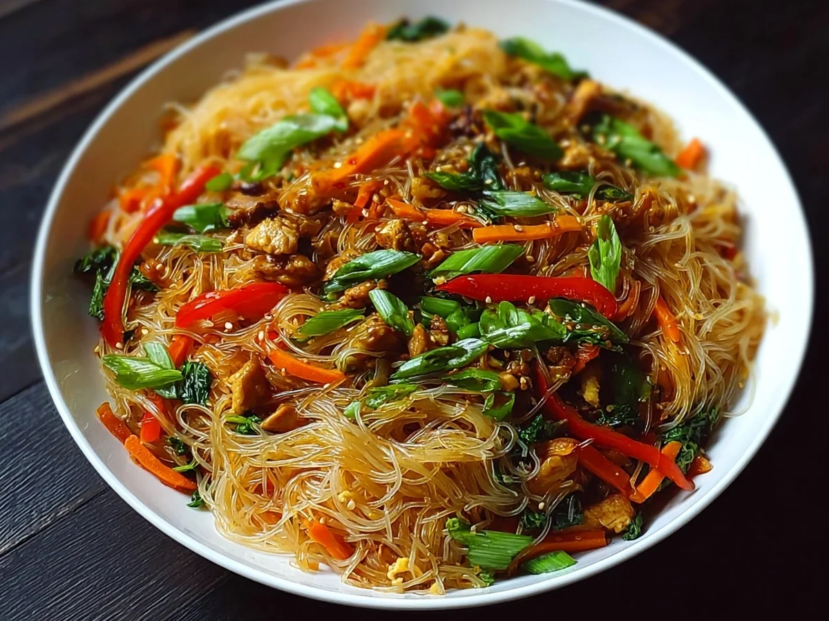 Quick Rice Noodle Stir-Fry with Protein & Veggies - Image 2