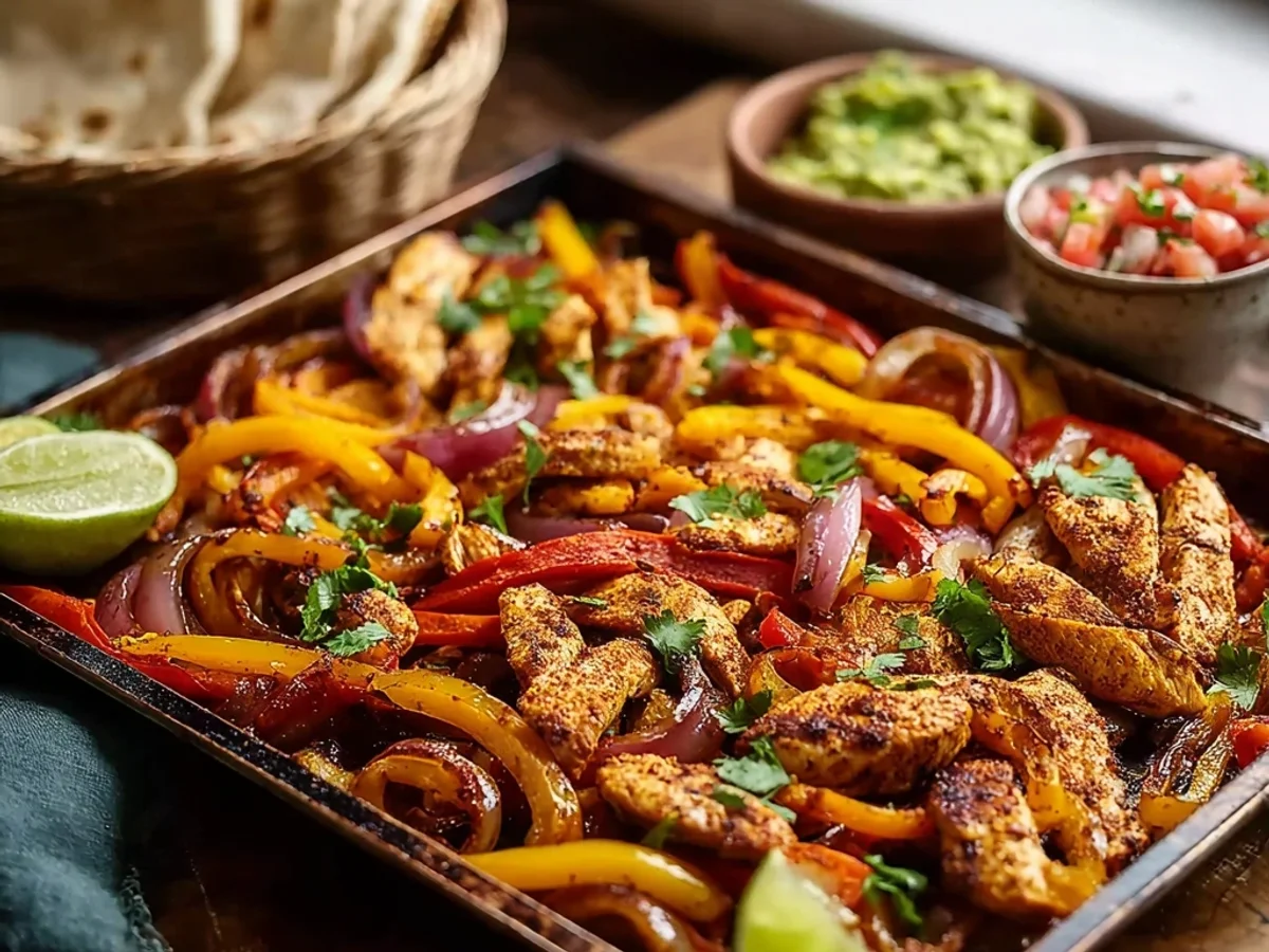 Quick Sheet Pan Chicken Fajitas: Effortless Weeknight Meal - Image 2