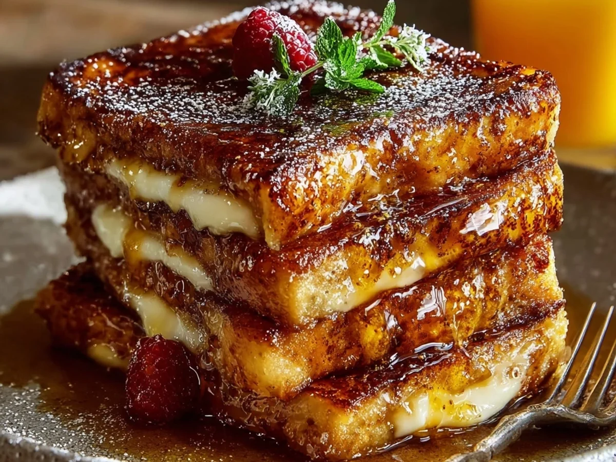Rich Creme Brulee French Toast: A Sweet Morning Treat - Image 1